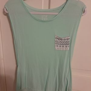 Teal tank